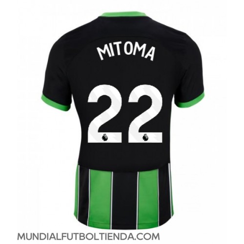Camiseta Brighton Kaoru Mitoma #22 Tercera Equipación Replica 2024-25 mangas cortas